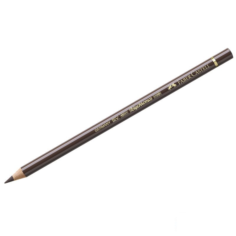 

Карандаш художественный Faber-Castell "Polychromos", цвет 280 жженая умбра (110280), 6шт., Коричневый