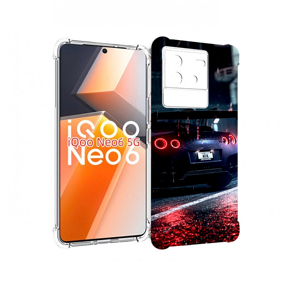 

Чехол MyPads Nissan Skyline для Vivo iQoo Neo 6 5G, Прозрачный, Tocco