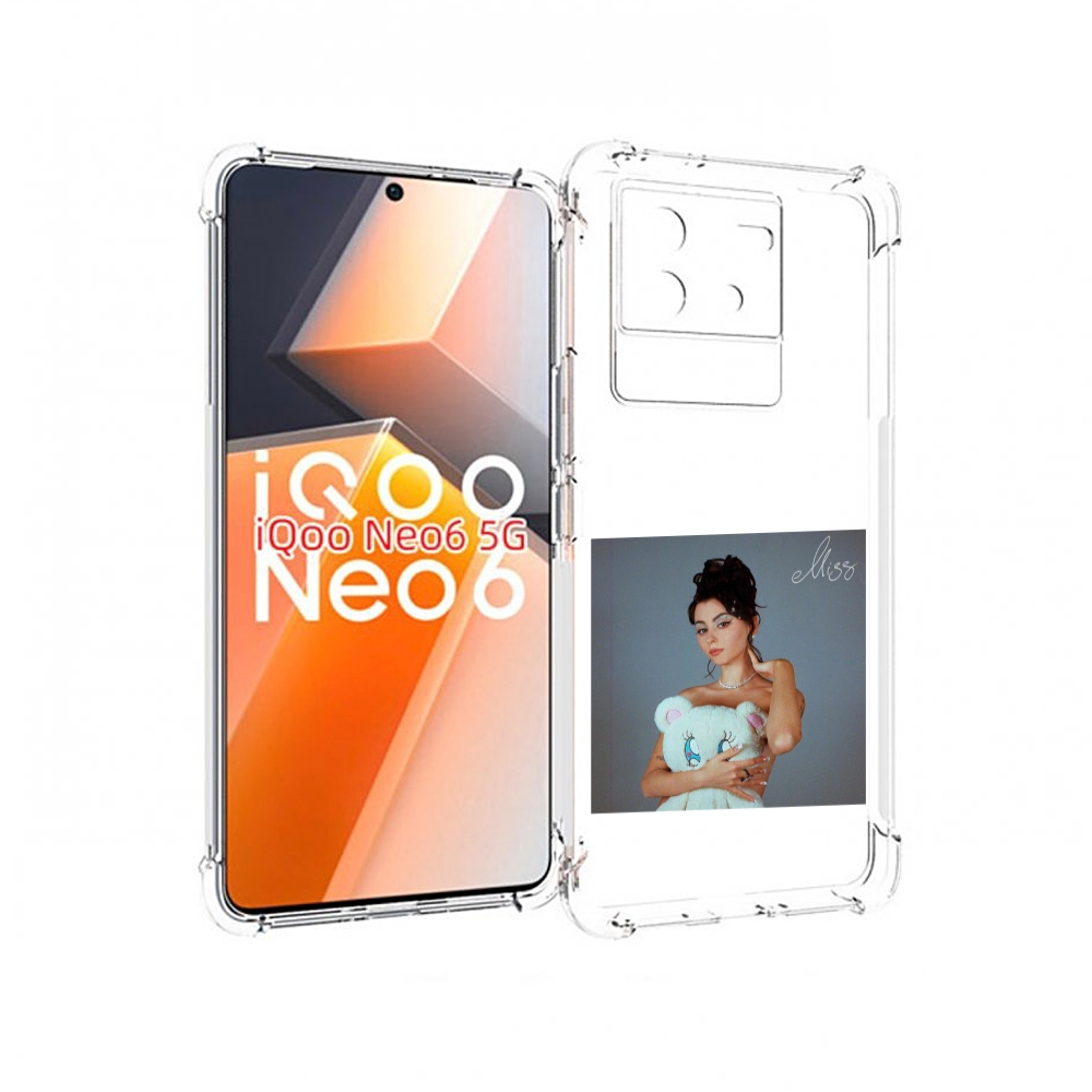 

Чехол MyPads Miss Дора для Vivo iQoo Neo 6 5G, Прозрачный, Tocco