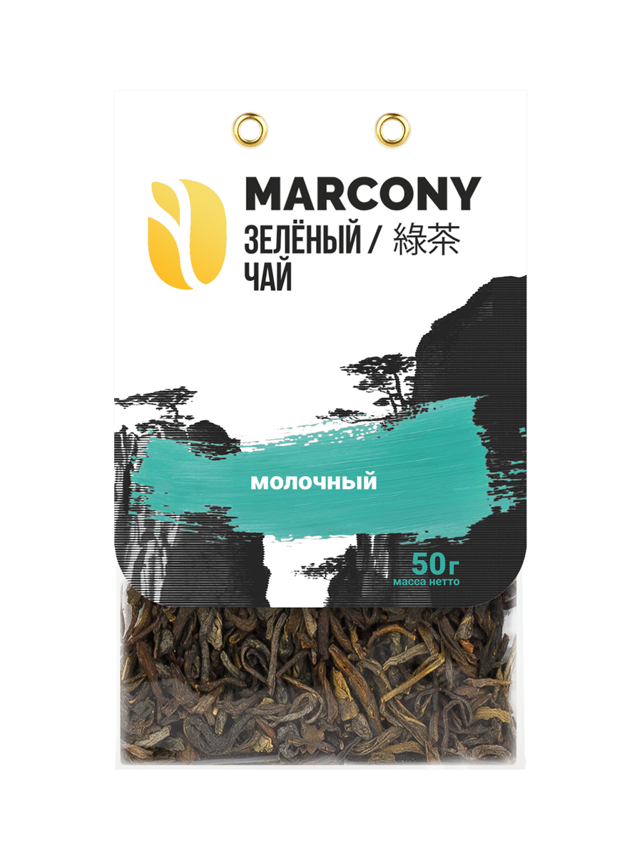 

Чай Marcony зеленый молочный 50 г