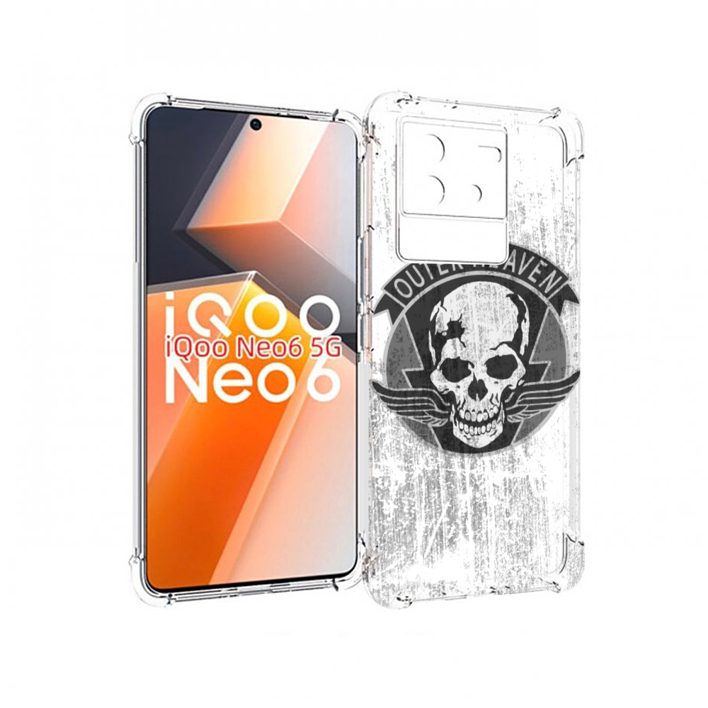 

Чехол MyPads Metal Gear Solid V Outer Heaven для Vivo iQoo Neo 6 5G, Прозрачный, Tocco
