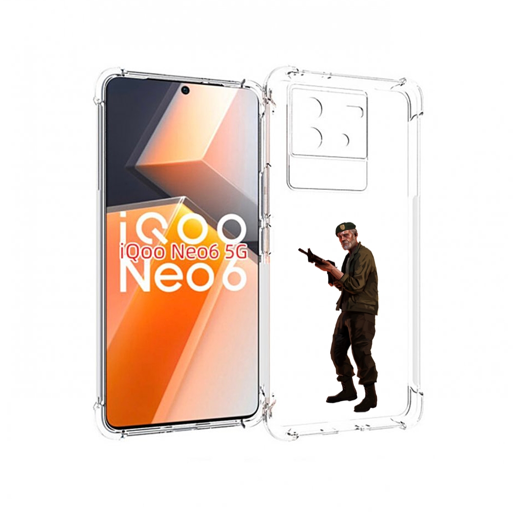 

Чехол MyPads Left-4-Dead-2 для Vivo iQoo Neo 6 5G, Прозрачный, Tocco