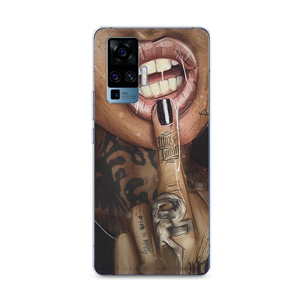 

Чехол Awog на Vivo X50 Pro "Девушка с татуировками", Разноцветный, 262350-9