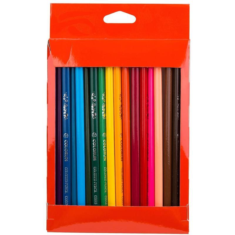

Карандаши цветные 18 цветов Deli ColoRun (L=175мм, 3гр), 24 уп., Разноцветные