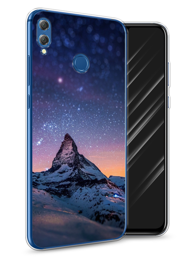 

Чехол Awog на Honor 8X "Ночные пейзажи 5", Фиолетовый, 66750-4