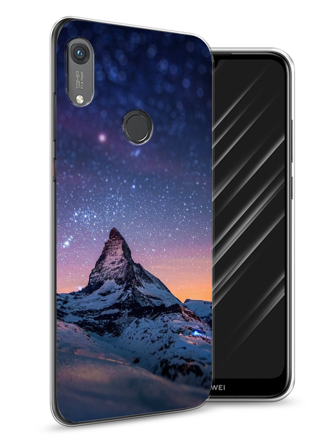

Чехол Awog на Honor 8A (8A Pro/Prime) "Ночные пейзажи 5", Фиолетовый, 68750-4