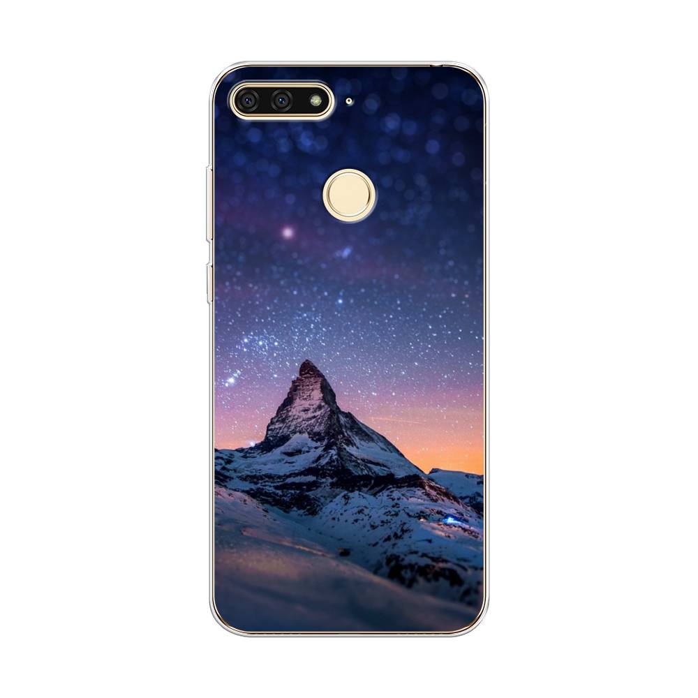 

Чехол Awog на Honor 7C "Ночные пейзажи 5", Фиолетовый, 64550-4