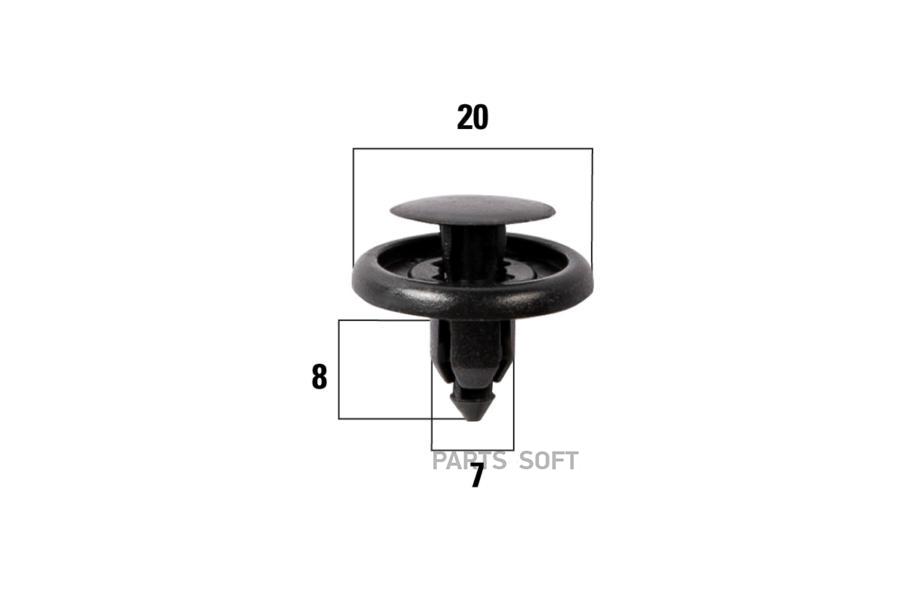

Клипсы Автомобильные Toyota Camry, Corolla, Yaris/Lexus Lx570 Kraft арт. KT106223