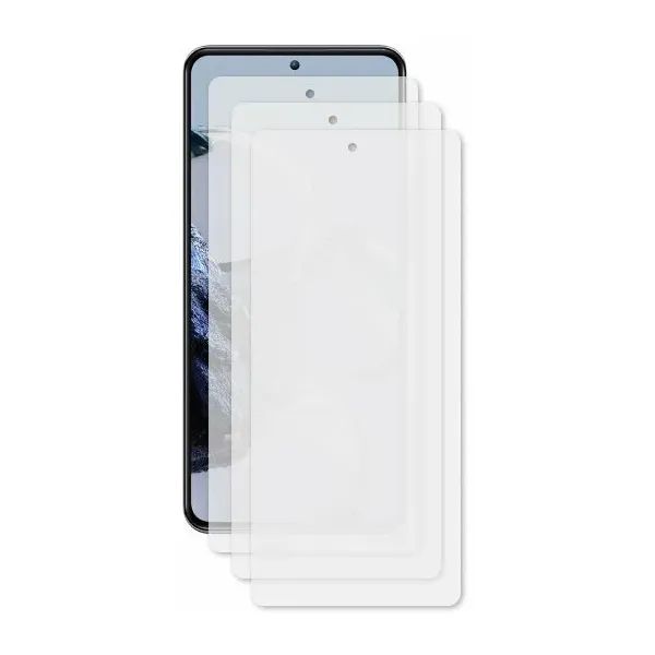 

Стекло защитное гибридное Krutoff для Xiaomi 12T Pro матовое, 3 шт 339771