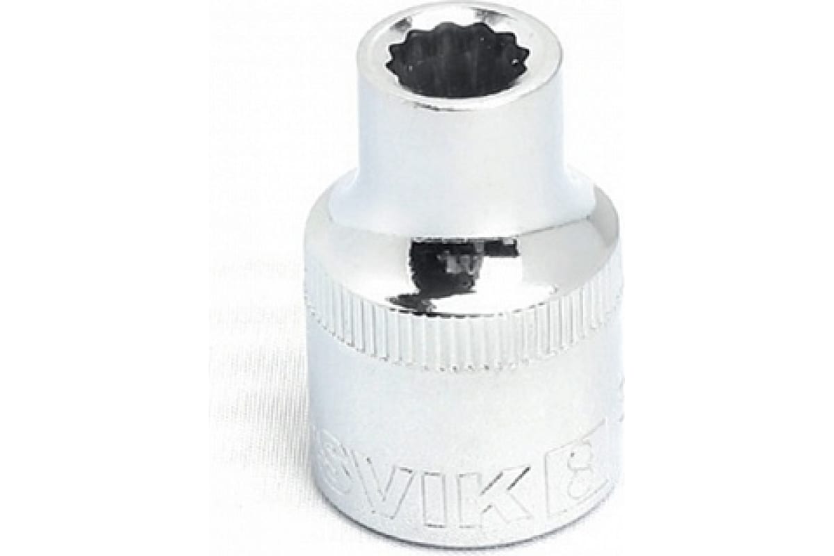 

ROSSVIK S121210 Головка 10мм 12-гранная 1/2DR короткая 1шт