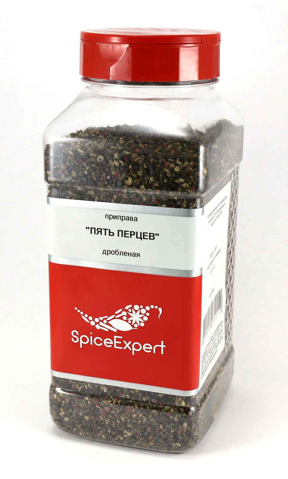 

Приправа "Пять перцев" дробленая 500гр (1000мл) банка SpicExpert