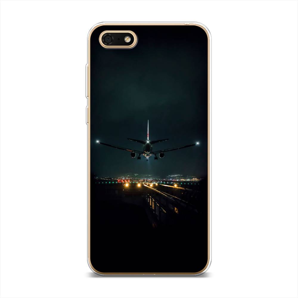 

Чехол Awog на Honor 7A Prime "Ночной рейс", Черный, 6105850-6