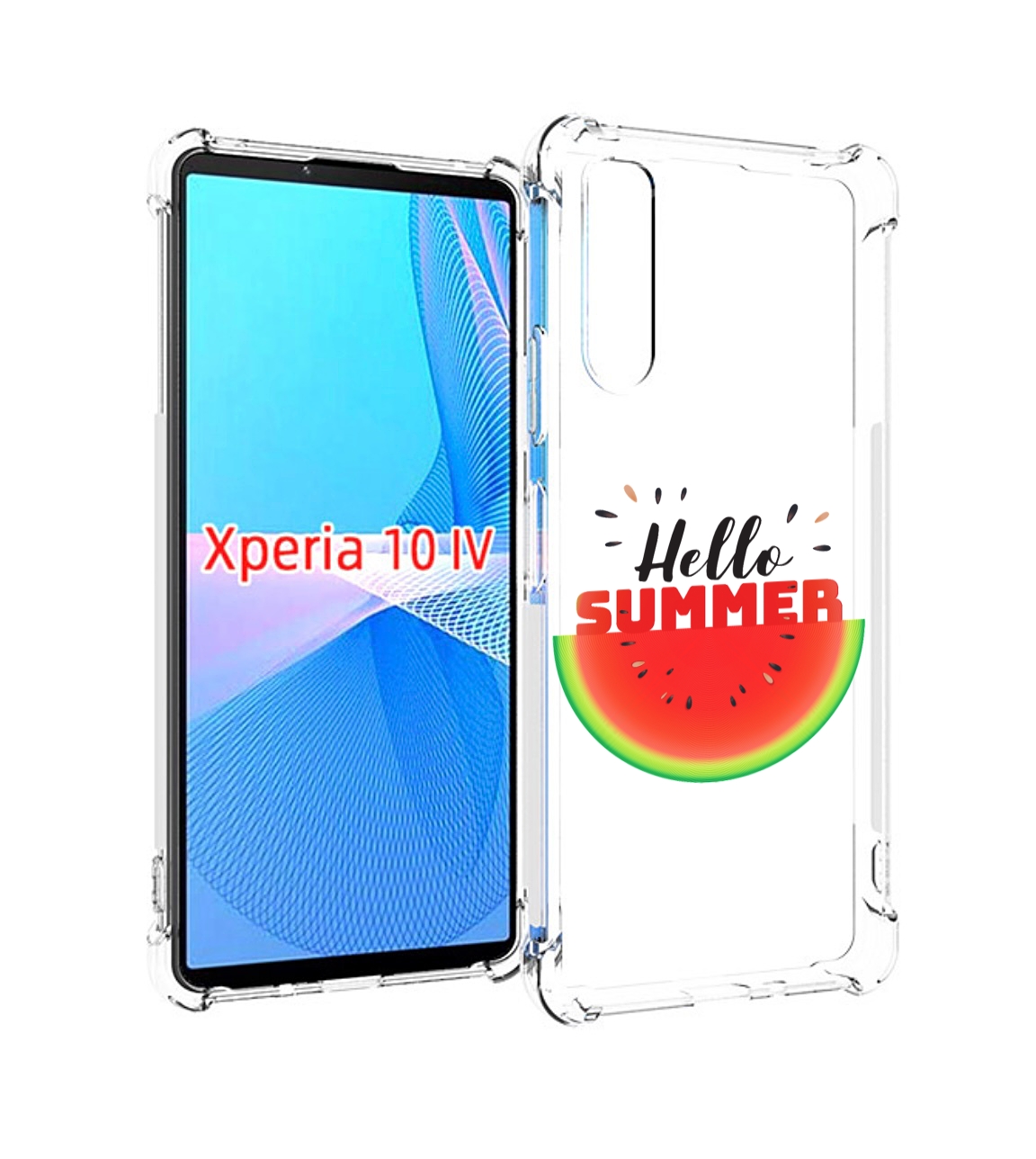 Чехол MyPads Привет-лето для Sony Xperia 10 IV (10-4)