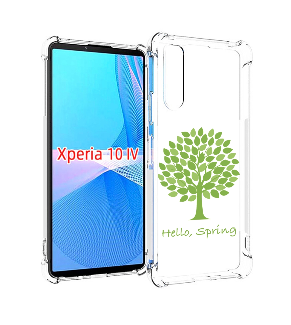 

Чехол MyPads Привет-весна для Sony Xperia 10 IV (10-4), Прозрачный, Tocco