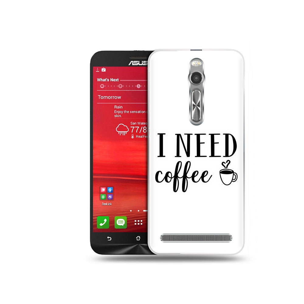 

Чехол MyPads Tocco для Asus Zenfone 2 (ZE550ML) Мне нужен кофе (PT11329.657.121), Прозрачный, Tocco