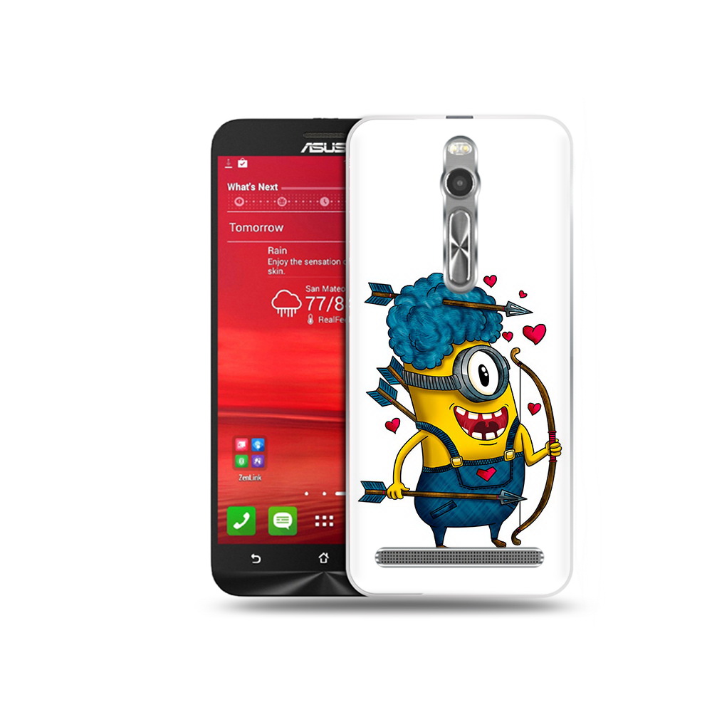 Чехол MyPads Tocco для Asus Zenfone 2 (ZE550ML) Миньон купидон (PT11329.657.117)