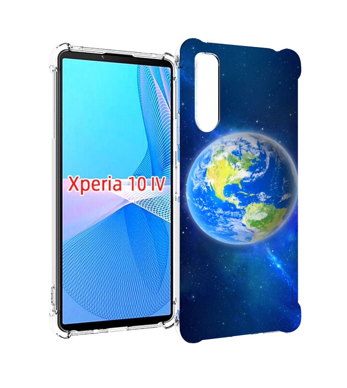 

Чехол MyPads Планета-Земля для Sony Xperia 10 IV (10-4), Прозрачный, Tocco