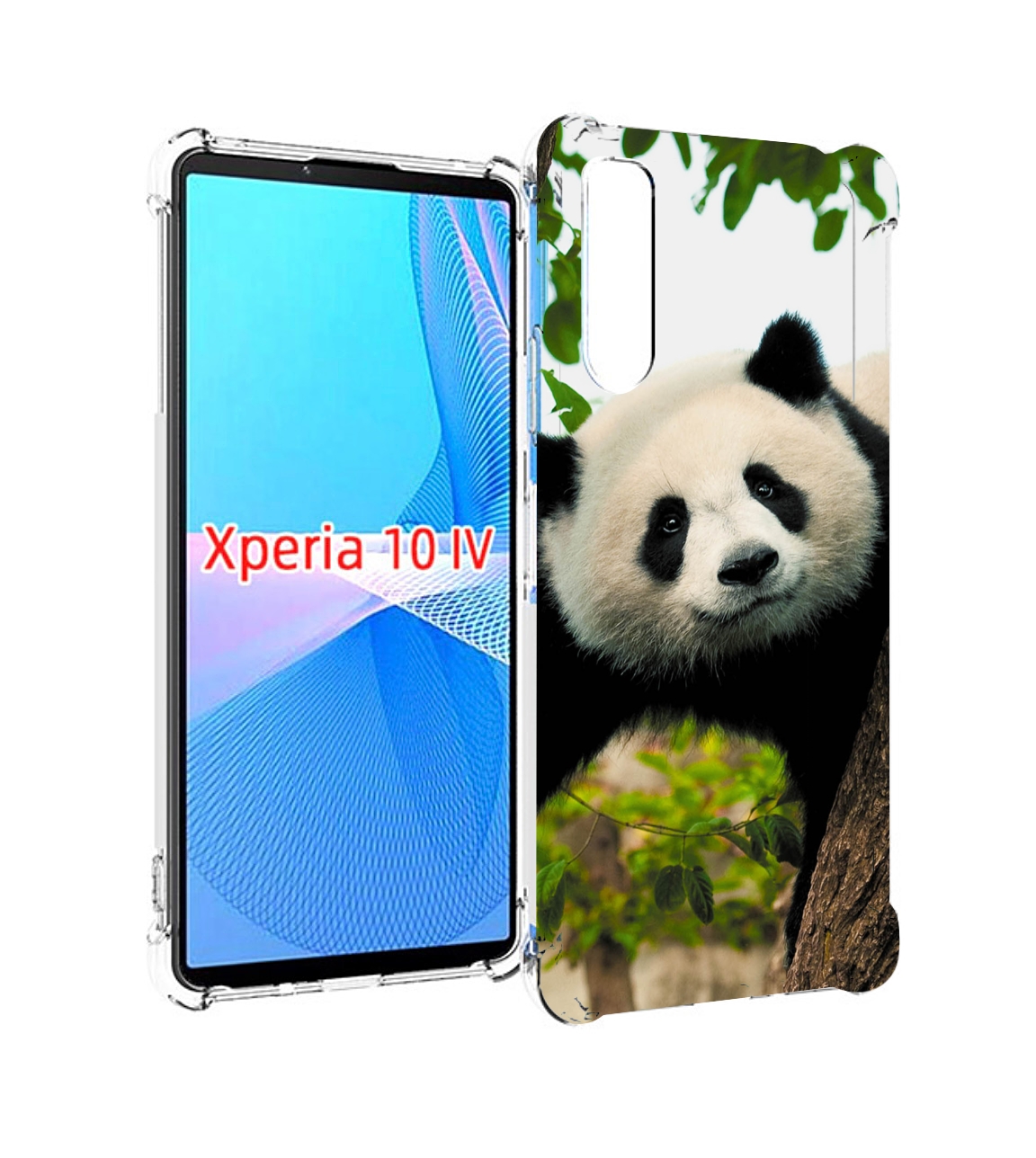 

Чехол MyPads Панда-на-дереве для Sony Xperia 10 IV (10-4), Прозрачный, Tocco