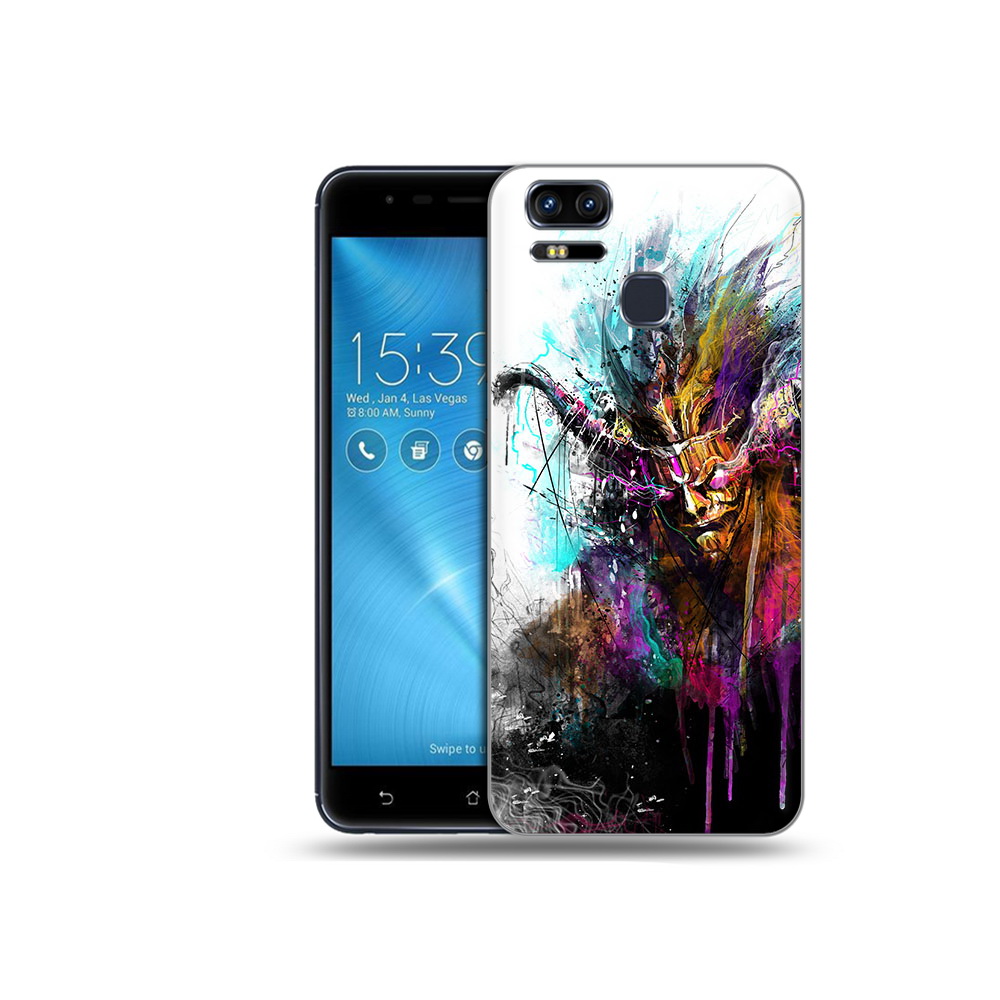 

Чехол MyPads Tocco для Asus ZenFone 3 яркий дьявол (PT51214.656.709), Прозрачный, Tocco