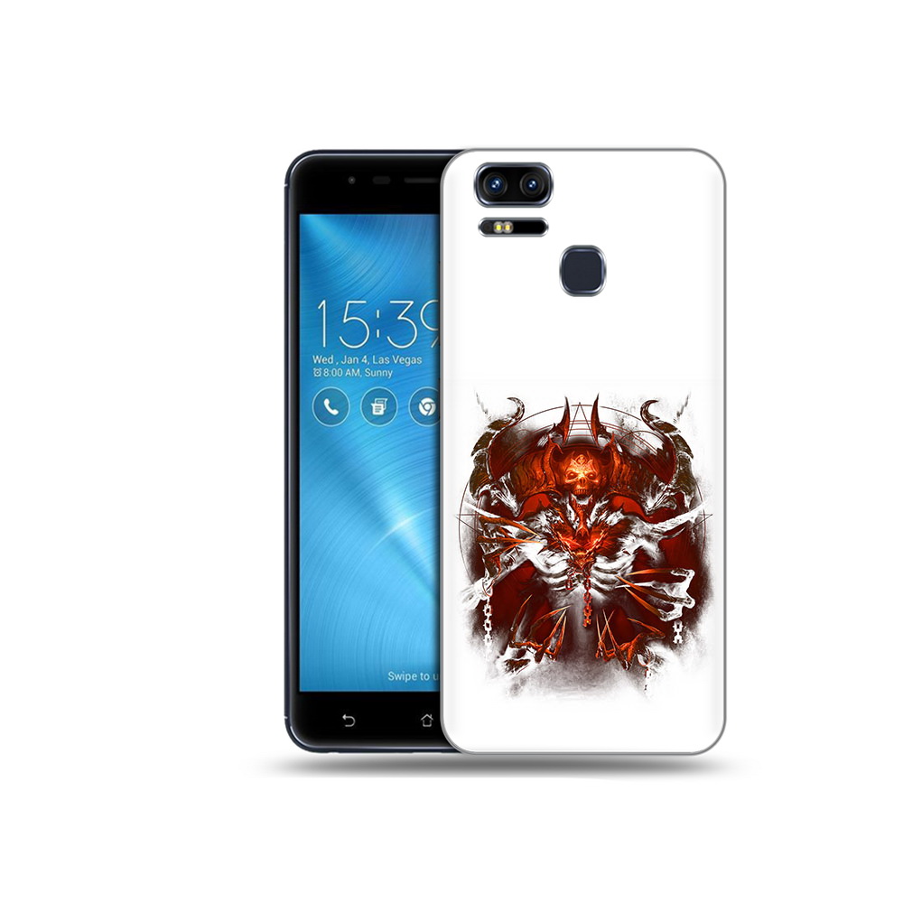 

Чехол MyPads Tocco для Asus ZenFone 3 яркий демон (PT51214.656.708), Прозрачный, Tocco