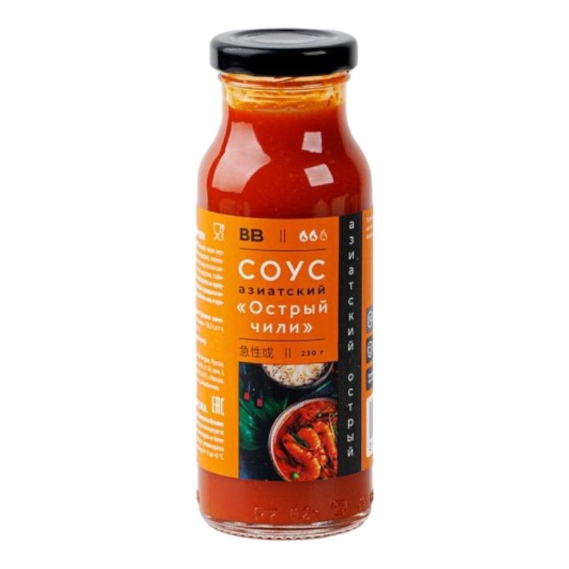

Соус ВкусВилл Острый чили азиатский 230 г