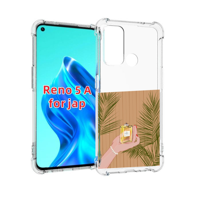 

Чехол MyPads запах-шанель-номер-5 для Oppo Reno 5A, Прозрачный, Tocco