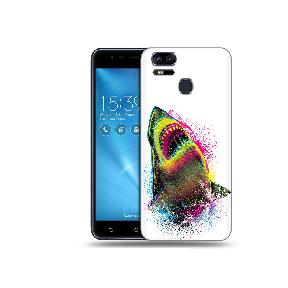 

Чехол MyPads Tocco для Asus ZenFone 3 челюсти-2 (PT51214.656.674), Прозрачный, Tocco