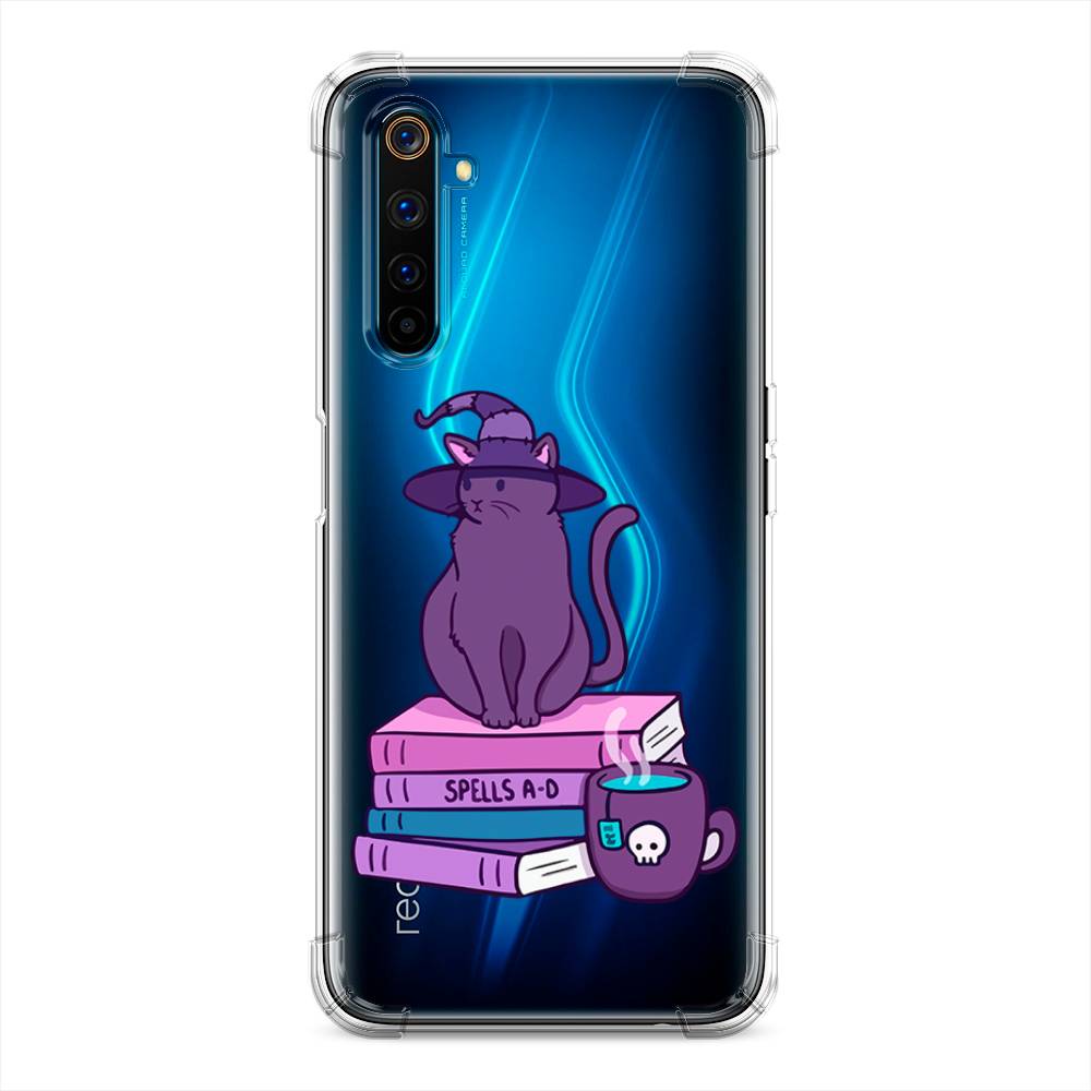 фото Противоударный силиконовый чехол "magic cat" на realme 6 pro awog