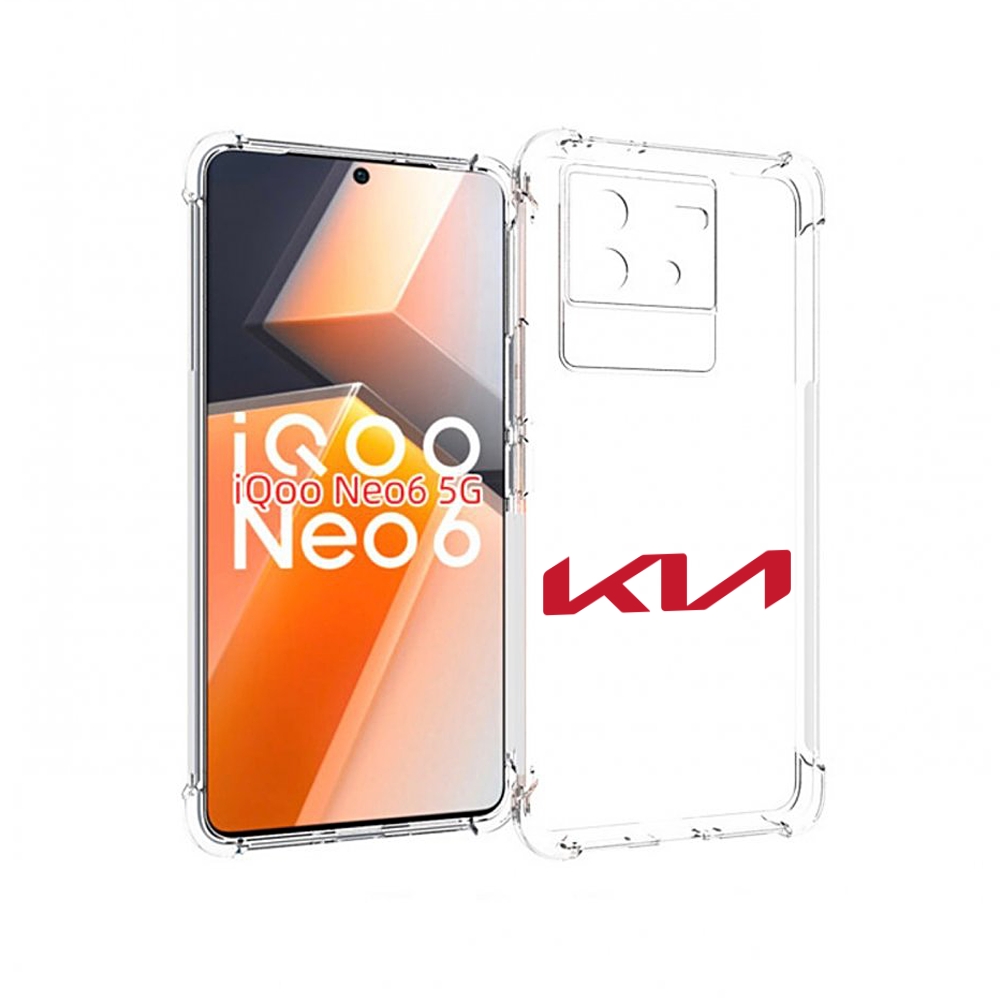 

Чехол MyPads Kia-3 для Vivo iQoo Neo 6 5G, Прозрачный, Tocco