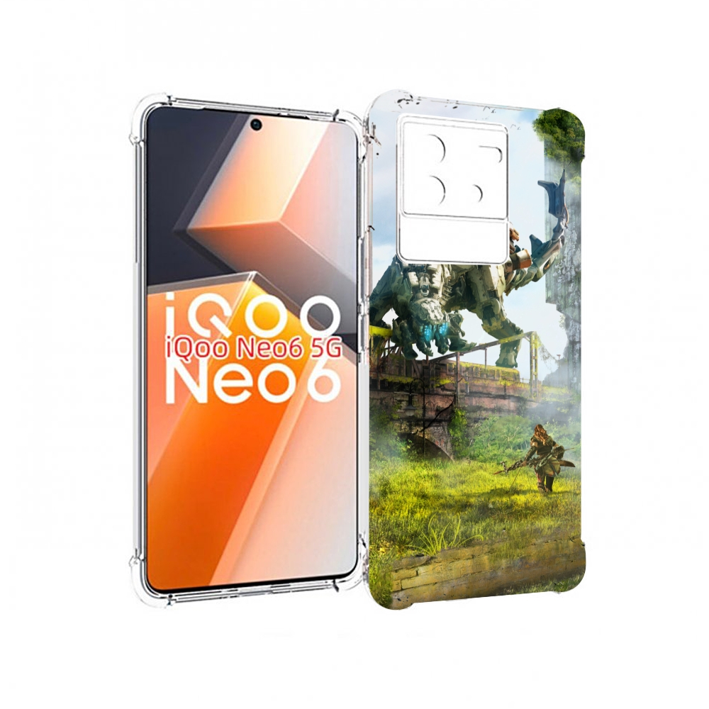 

Чехол MyPads Horizon Zero Dawn для Vivo iQoo Neo 6 5G, Прозрачный, Tocco