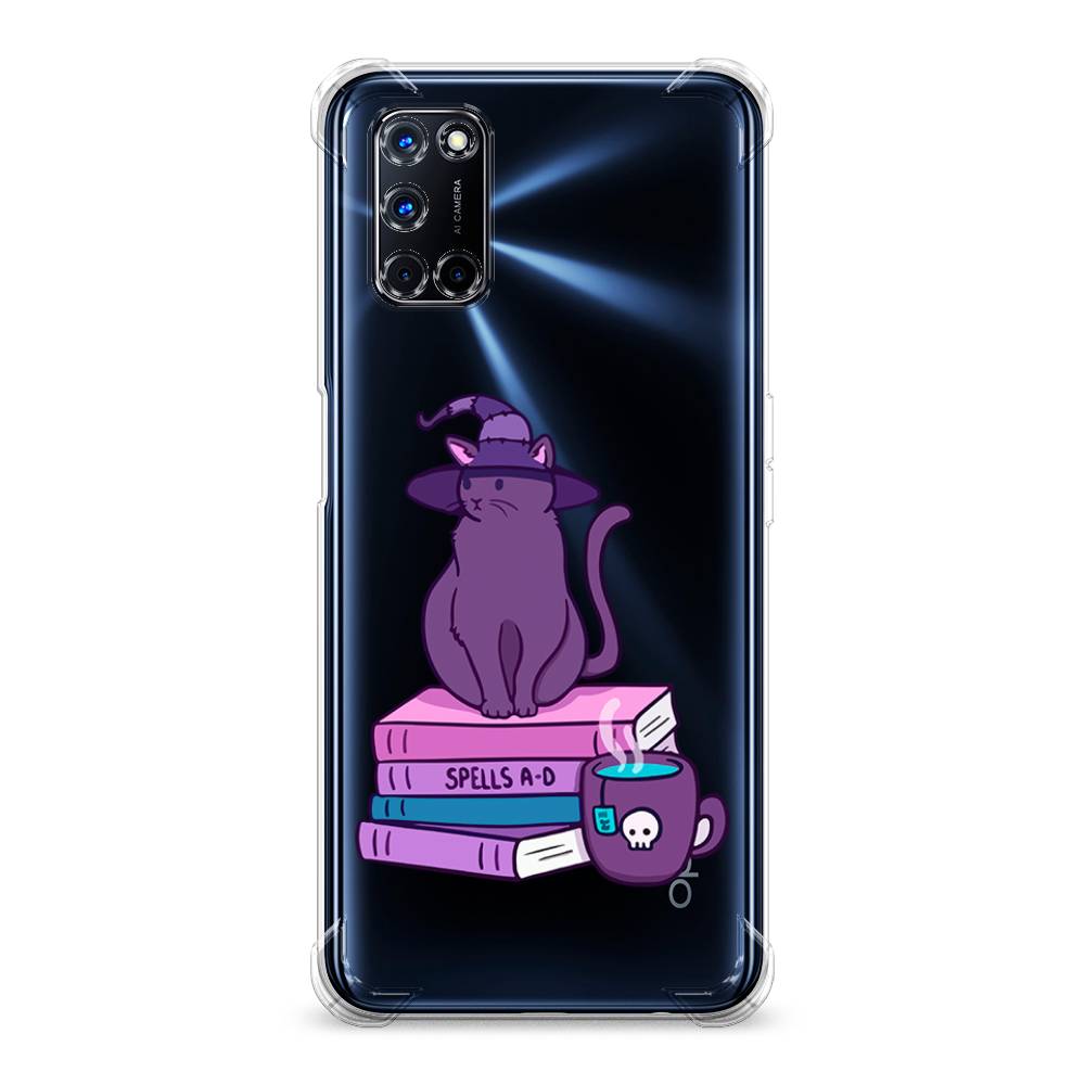 фото Противоударный силиконовый чехол "magic cat" на oppo a72 awog