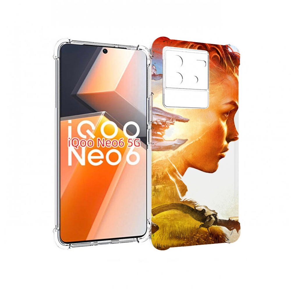 

Чехол MyPads Horizon Zero Dawn art для Vivo iQoo Neo 6 5G, Прозрачный, Tocco