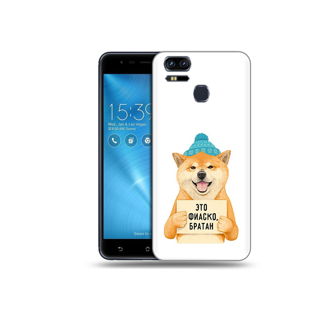 

Чехол MyPads Tocco для Asus ZenFone 3 фиаско (PT51214.656.656), Прозрачный, Tocco