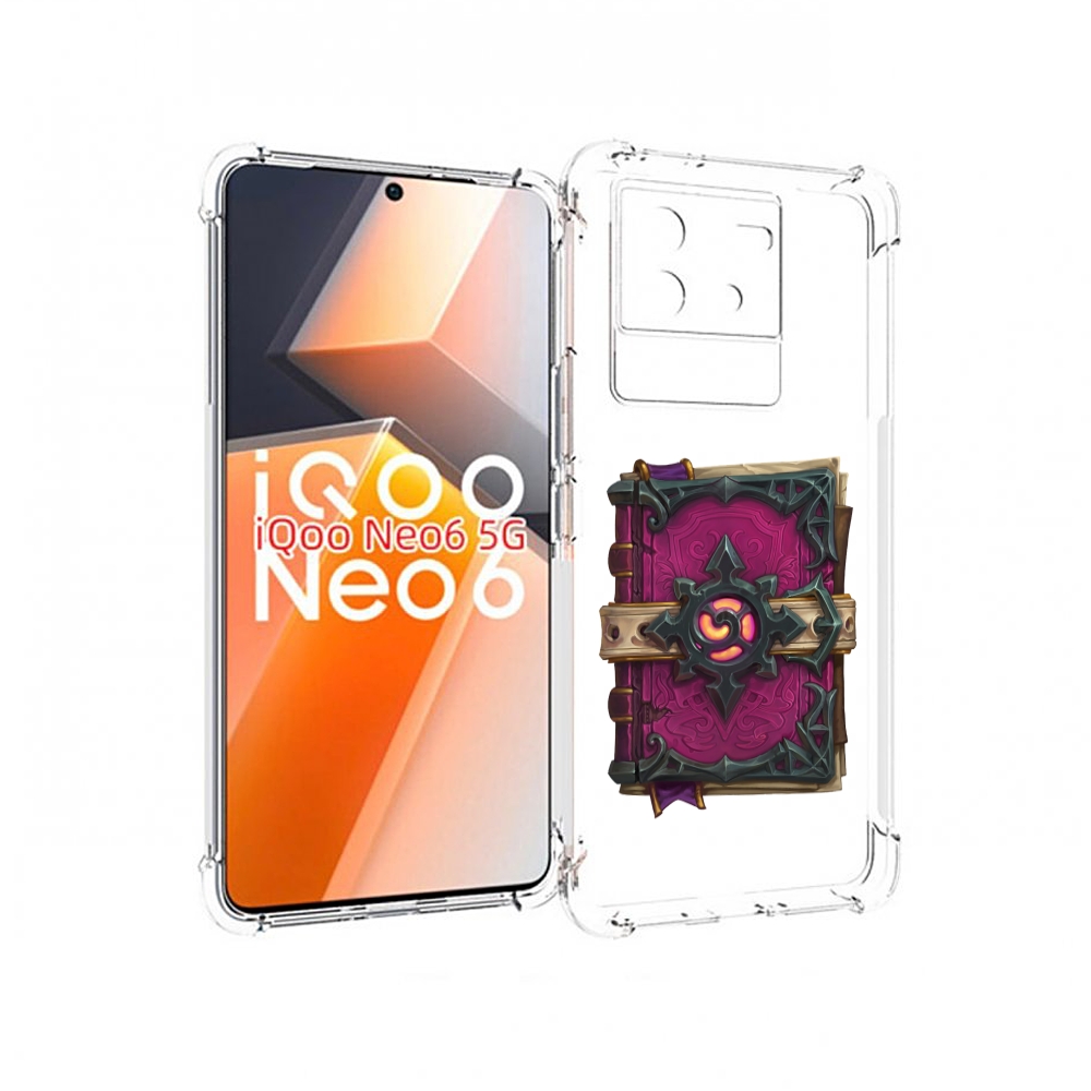 

Чехол MyPads Hearthstone для Vivo iQoo Neo 6 5G, Прозрачный, Tocco