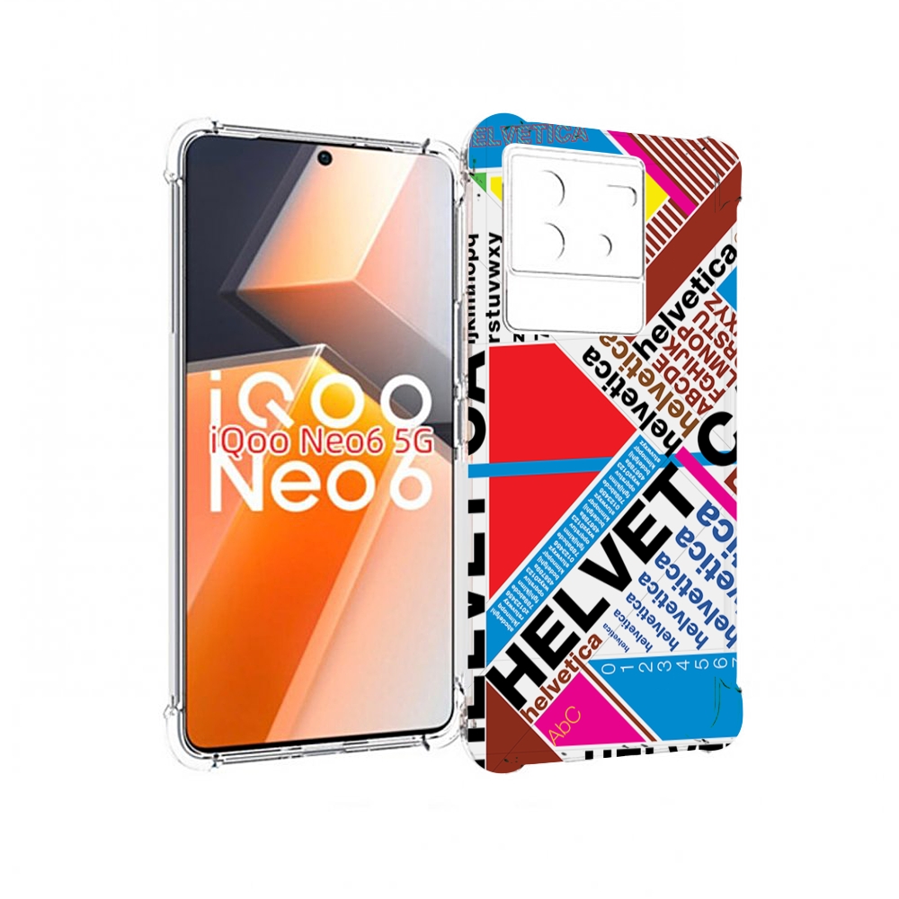 

Чехол MyPads HELVET для Vivo iQoo Neo 6 5G, Прозрачный, Tocco