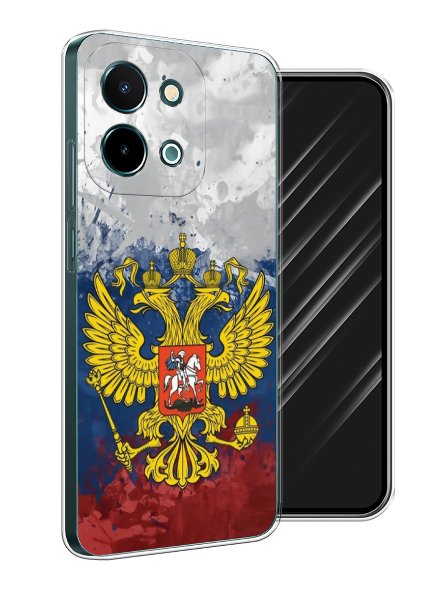 

Чехол Awog на Vivo Y28 4G "РФ", Белый;синий;красный, 2611650-1