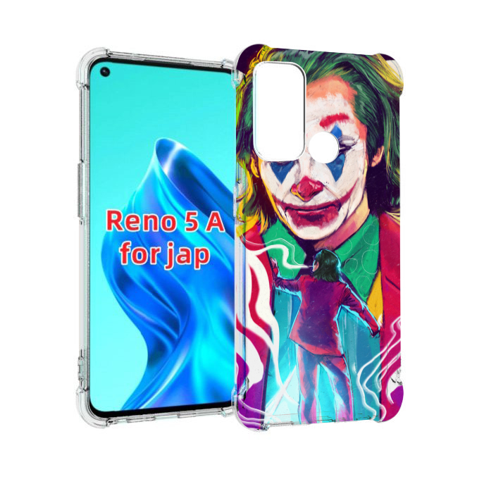 

Чехол MyPads джокер-у-джокера для Oppo Reno 5A, Прозрачный, Tocco