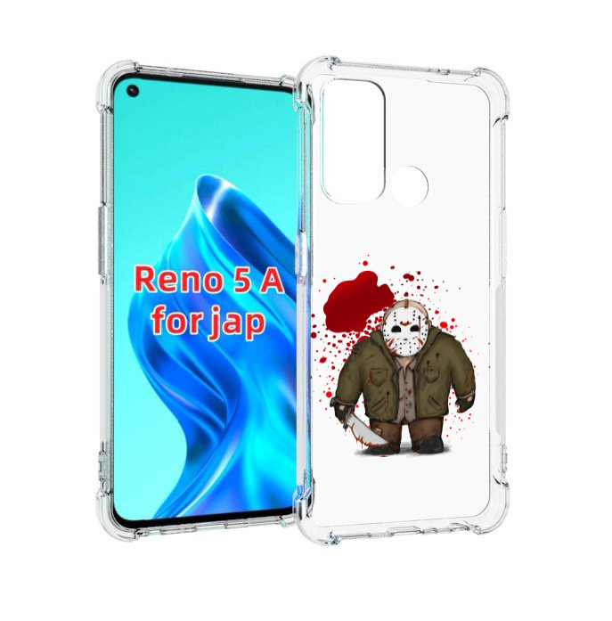 

Чехол MyPads джейсон для Oppo Reno 5A, Прозрачный, Tocco