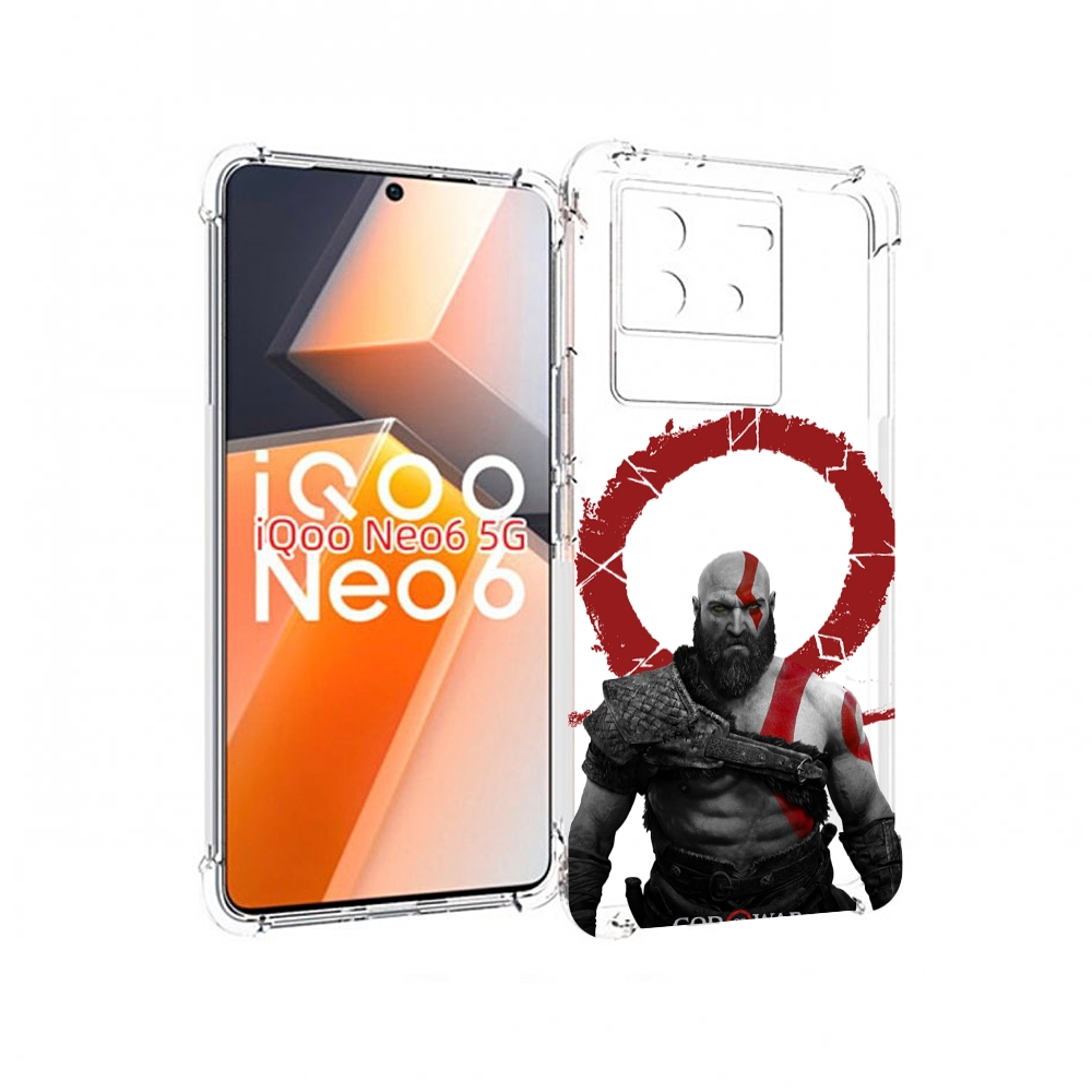 

Чехол MyPads God-of-War для Vivo iQoo Neo 6 5G, Прозрачный, Tocco