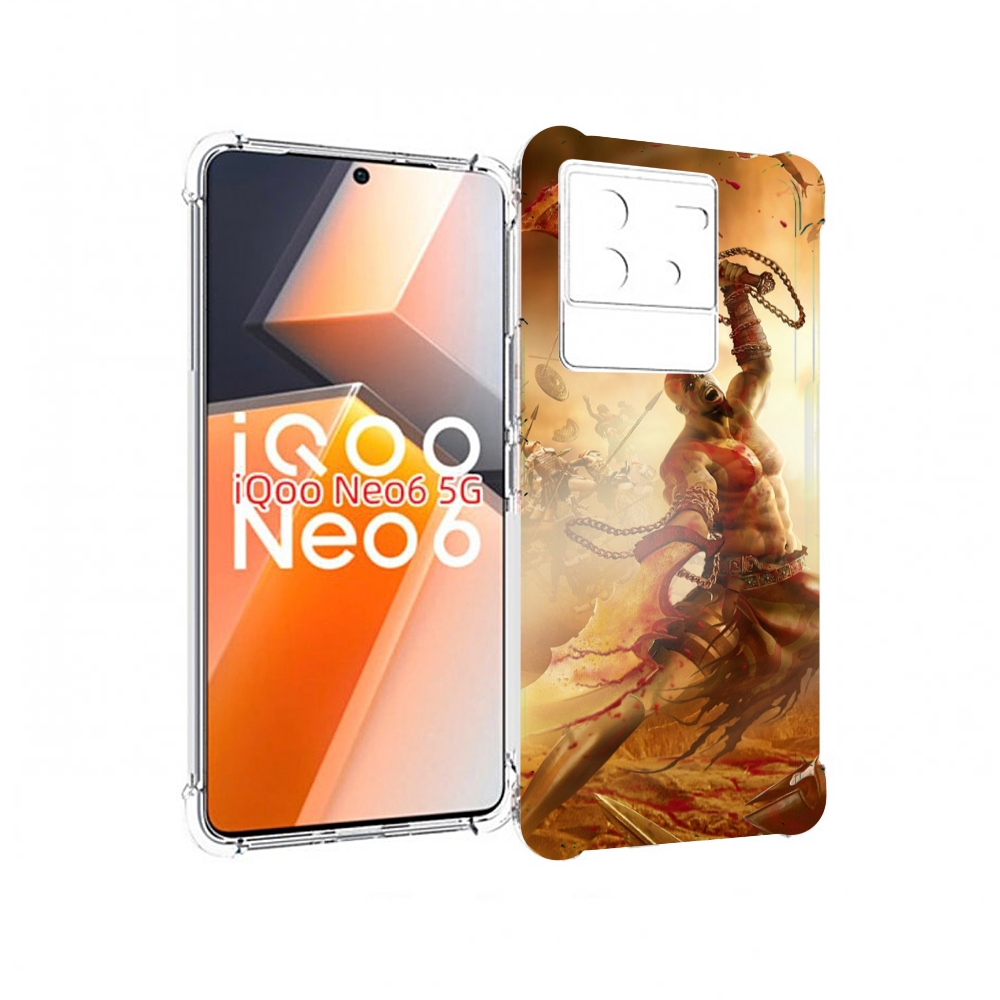 

Чехол MyPads God Of War III для Vivo iQoo Neo 6 5G, Прозрачный, Tocco