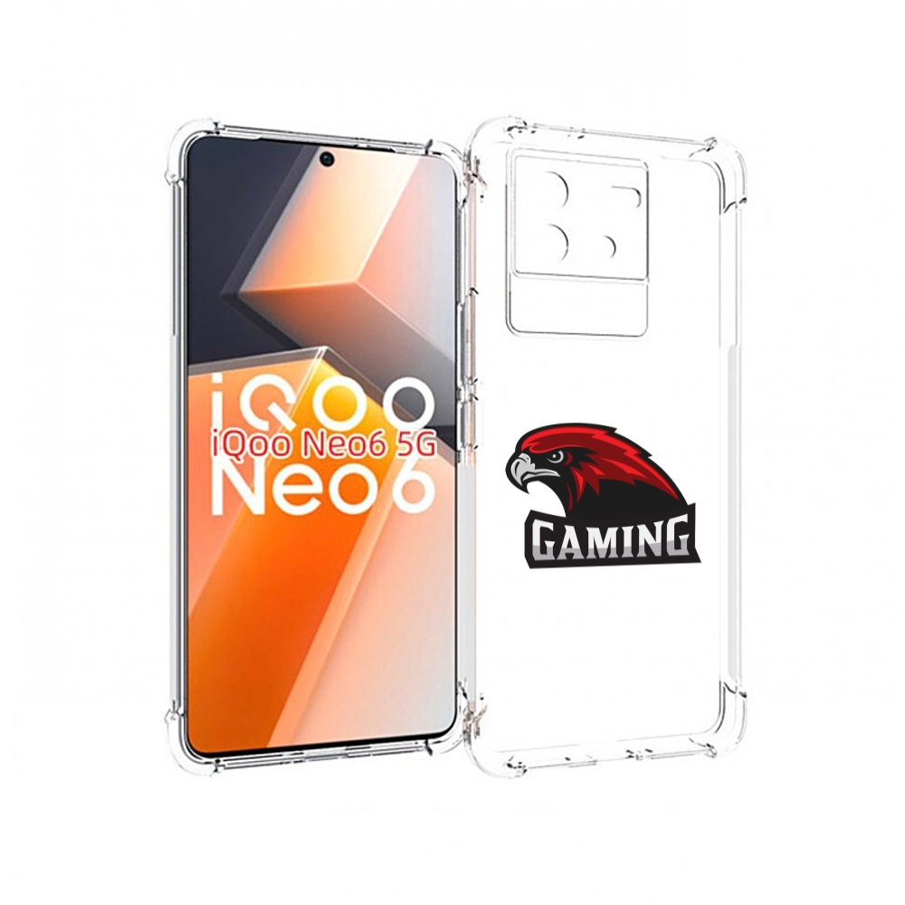 

Чехол MyPads Gaming-1 мужской для Vivo iQoo Neo 6 5G, Прозрачный, Tocco