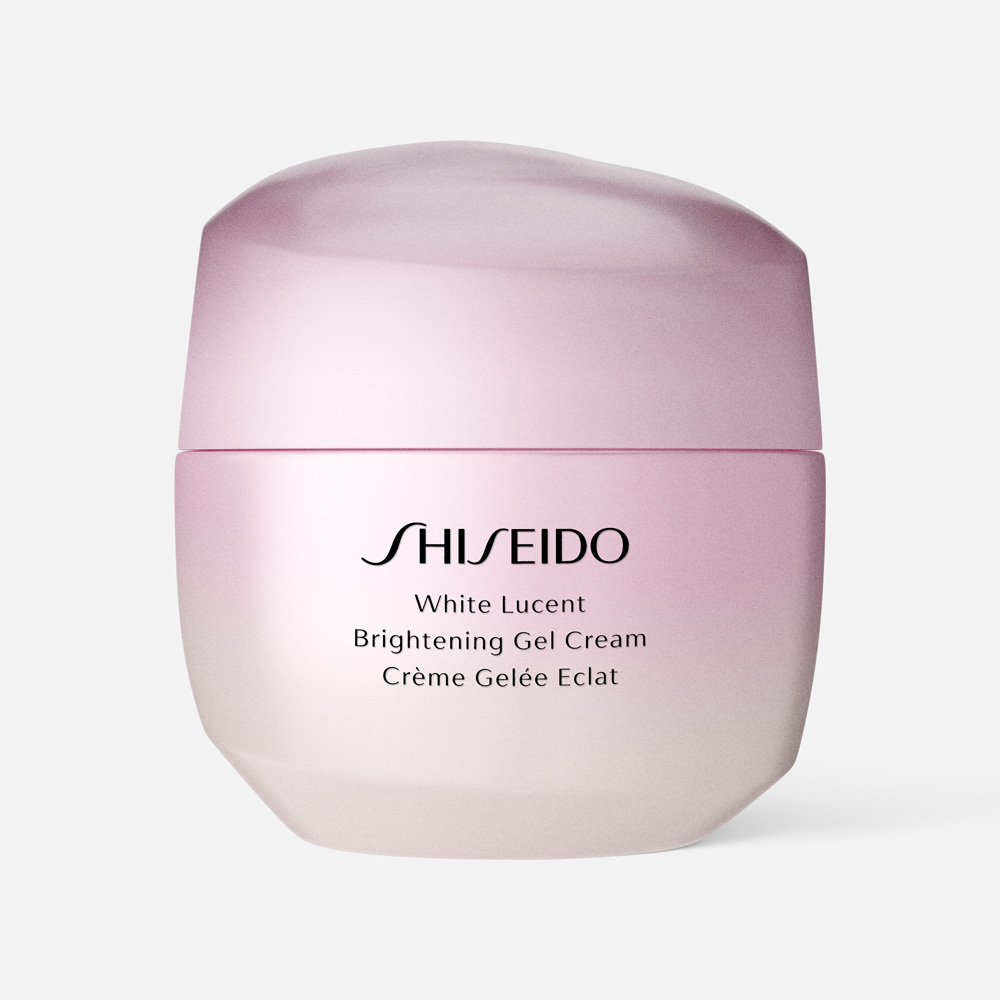 Крем-гель для лица Shiseido White Lucent Brightening Gel Cream выравнивающий тон, 50 мл acure гель для умывания гранат ежевика и асаи brightening