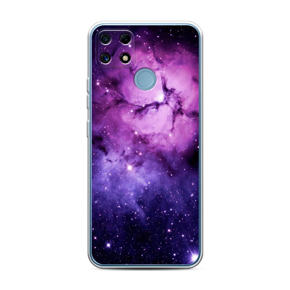 

Чехол Awog на Realme C25/C25s "Космос 18", Разноцветный, 256950-4