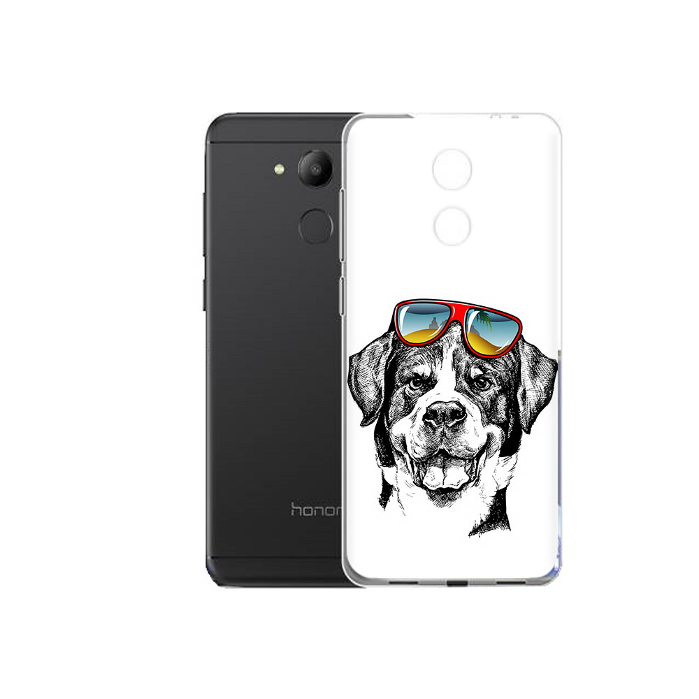 

Чехол MyPads Tocco для Honor 6C счастливая собака (PT67887.49.631), Прозрачный, Tocco