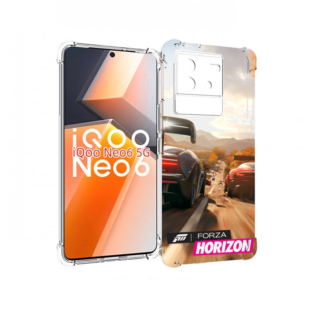 

Чехол MyPads Forza Horizon для Vivo iQoo Neo 6 5G, Прозрачный, Tocco
