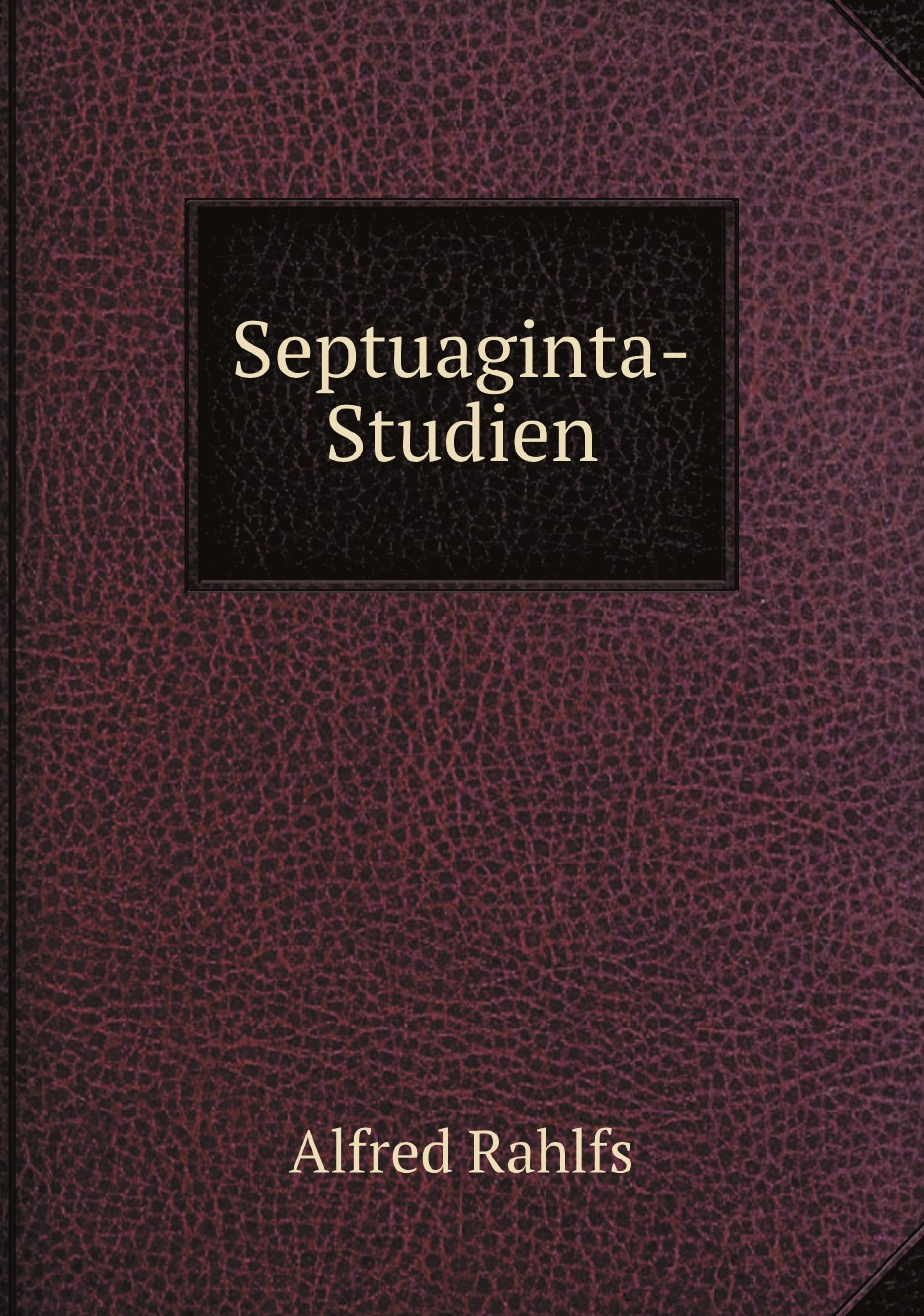 

Septuaginta-Studien