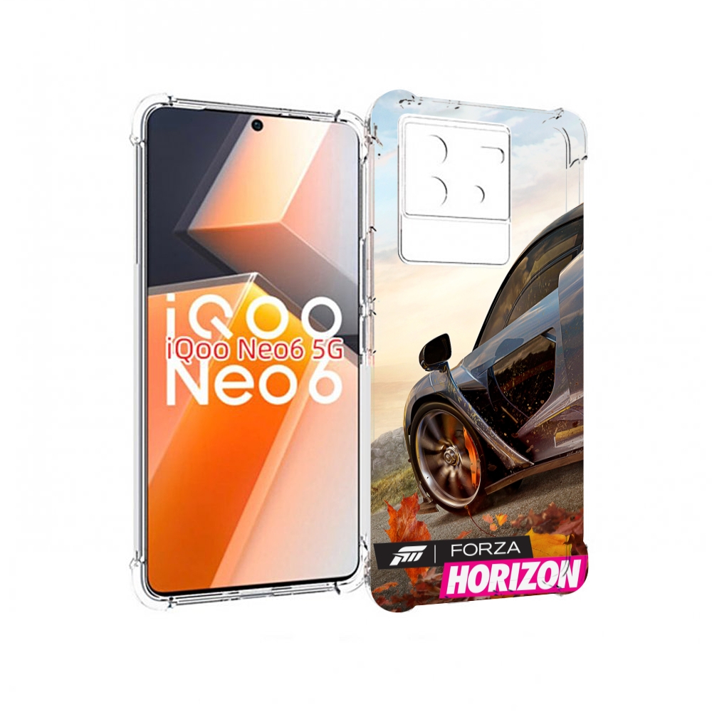 

Чехол MyPads Forza Horizon 4 для Vivo iQoo Neo 6 5G, Прозрачный, Tocco