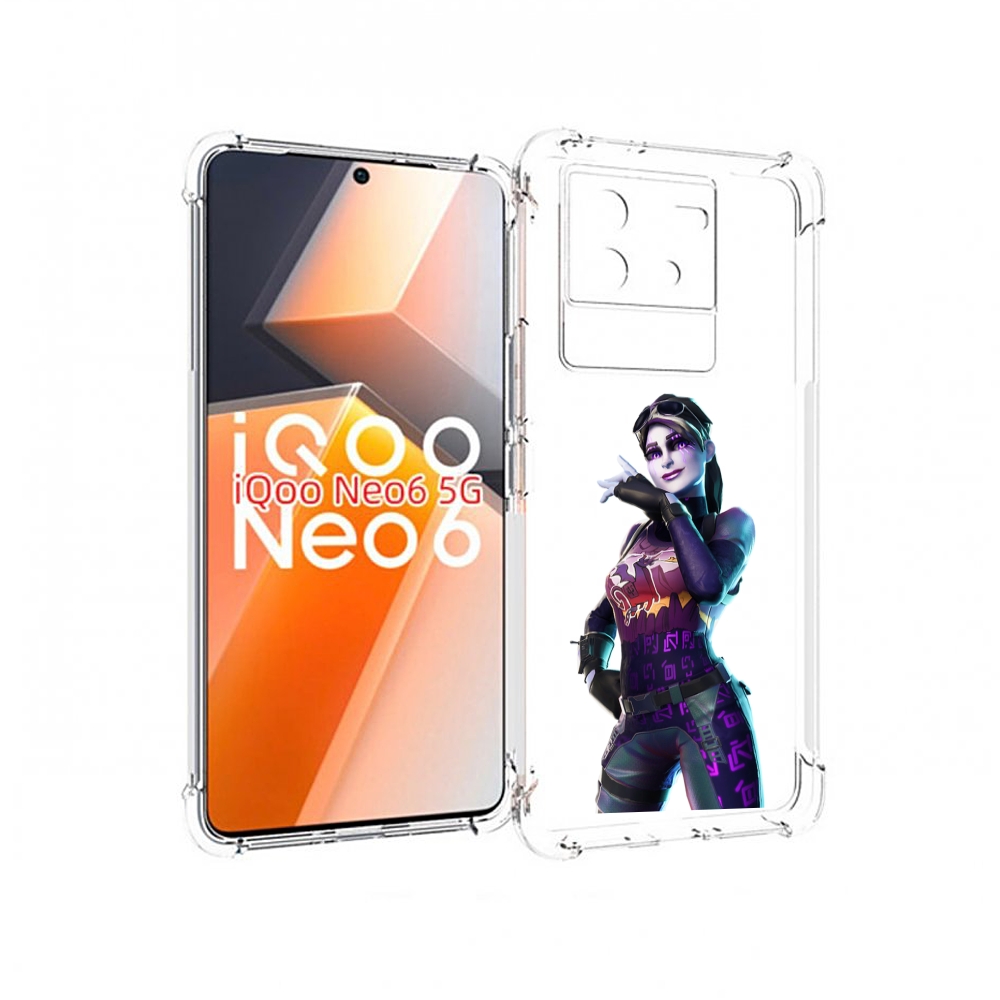 

Чехол MyPads Fortnite-3 для Vivo iQoo Neo 6 5G, Прозрачный, Tocco