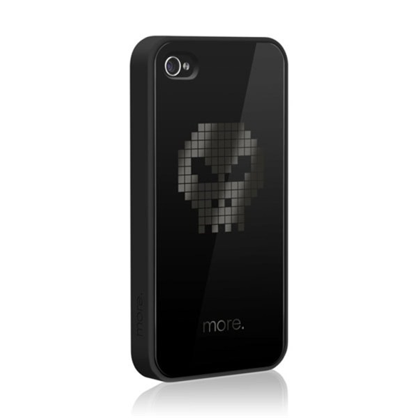 Пластиковый чехол Cubic Black Exclusive для iPhone 4/4S 