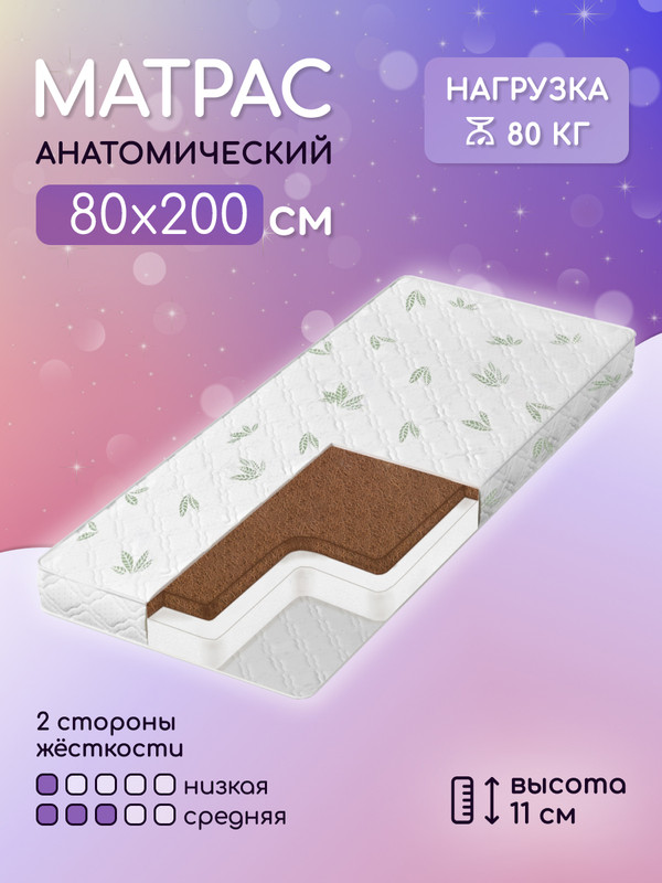 

Матрас детский Холкон 2000x800, Холкон